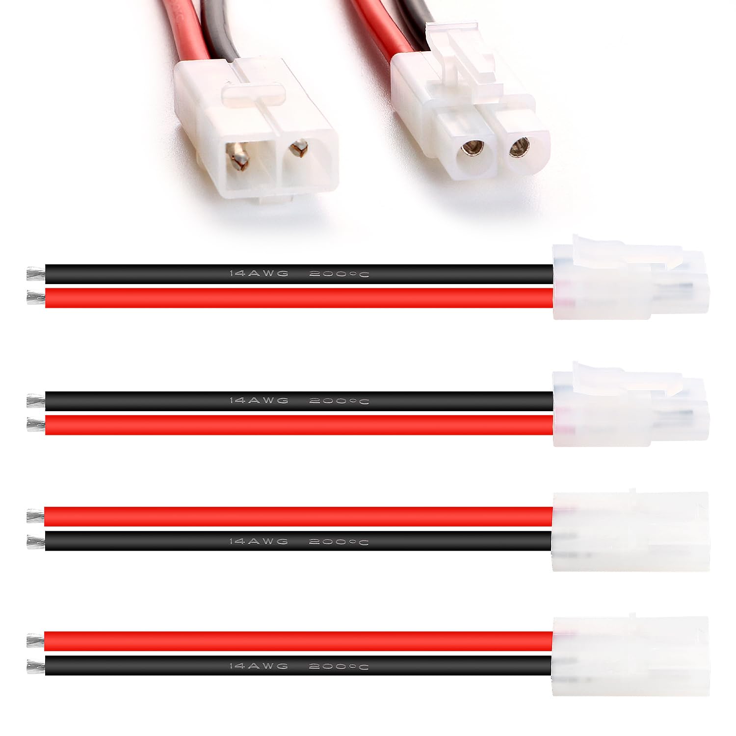 2 pezzi RC Drone XT60 Spina maschio a femmina adattatore cavo di