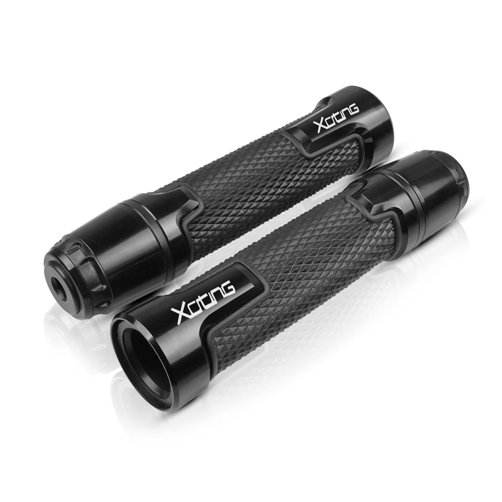 Empuñadura Motocicleta puños de moto Perillas Antideslizantes Para Motocicleta De 7/8 ''y 22mm, Manillar De Mano Para Manillar De Mano Para KYMCO Xciting 250 400 500 400i S400i 500i Manillar ( Color :