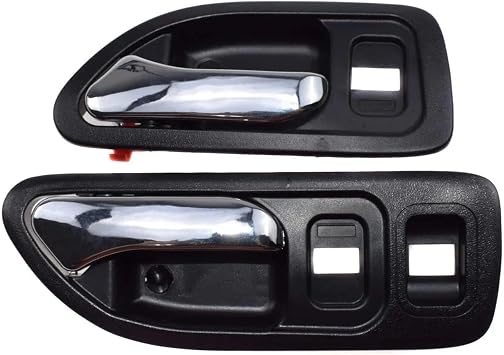 Fit For H0nda Accord 2.2L 1994-1997 Car Black Chrome Interior Door Handle 72165SV4003ZA 72165SV4003 72126SV2003ZB 72625SV4013ZC