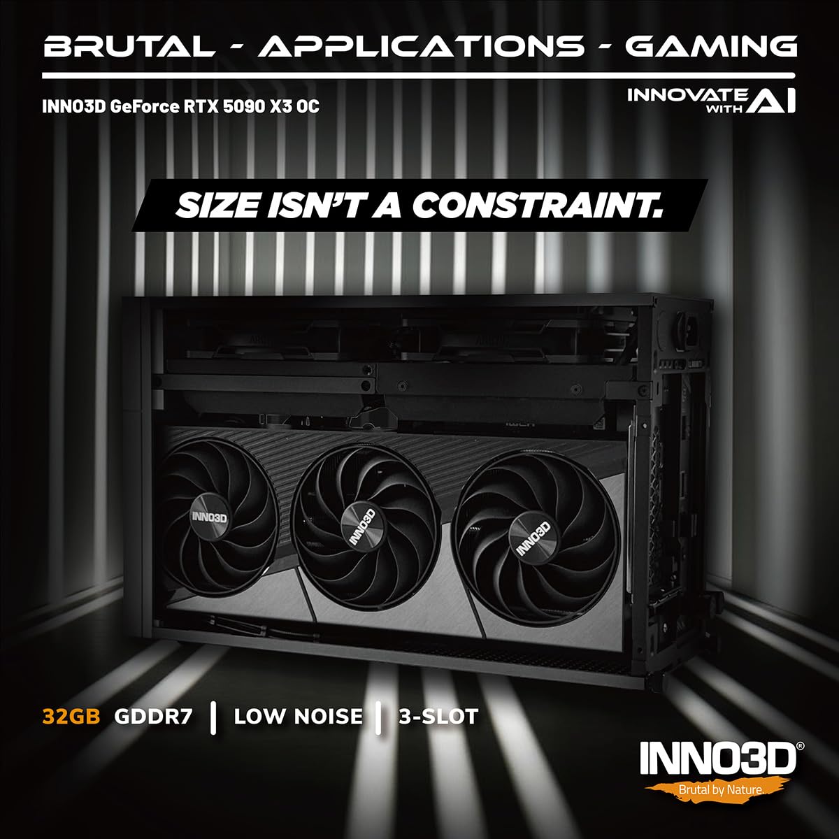 Amazon | INNO3D GeForce RTX 5090 X3 OC N50903-32D7X-17593928