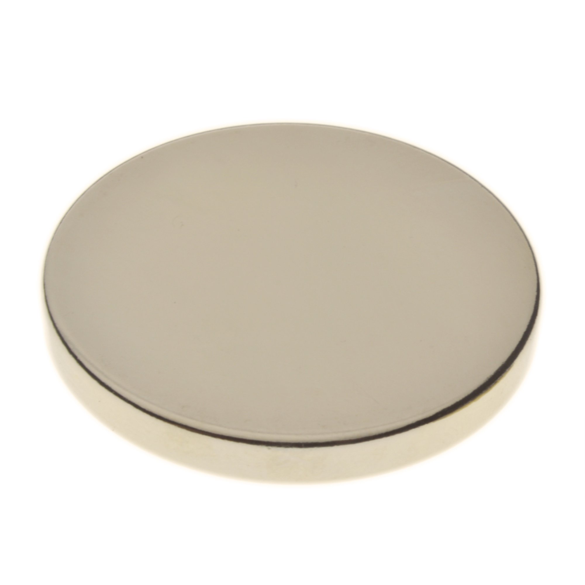 POWER MAGNET STORE Strong Neodymium Magnet (40mm Diameter x 5mm Thick) Super Strong Pull approx 13.5Kg Round Disc
