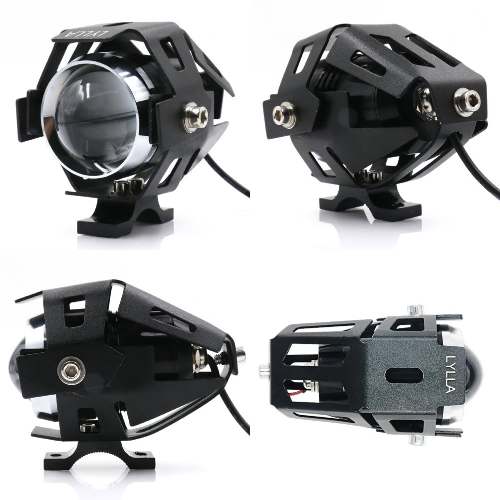 ๐ Crazy Deals LYLLA One Mode High Beam CREE U5 LED Motorcycle Headlight, DRL Fog Driving Running Light Spotlight for ATV Truck w/ON/Off Toggle Switch (Pack of 2) Best Quality ๐ฅ LYLLA One Mode High Beam CREE U5 LED Motorcycle Headlight, DRL Fog Driving Running Light Spotlight for ATV Truck w/ON/Off Toggle Switch (Pack of 2)