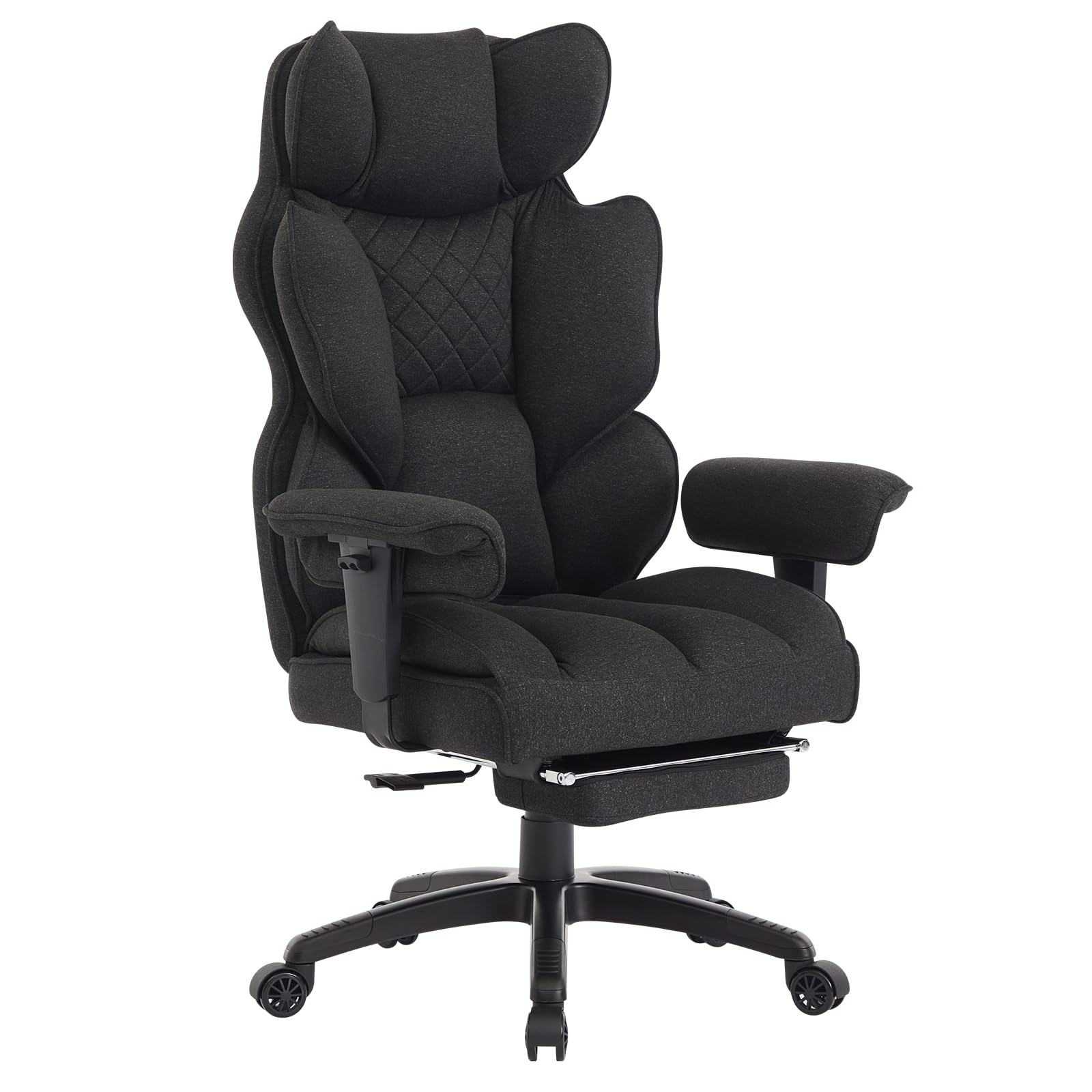 Amazon.co.jp: SKYE ゲーミングチェア 広々座面 ニットファブリック