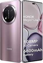 HONOR Magic7 Lite 5G Smartphone 8GB 256GB, 108MP Triple Camera, 120Hz 6.78 Inch OLED Display,Battery 6600mAh,IP65M,Android 14, NFC,Dual Sim (without Charger), Purple