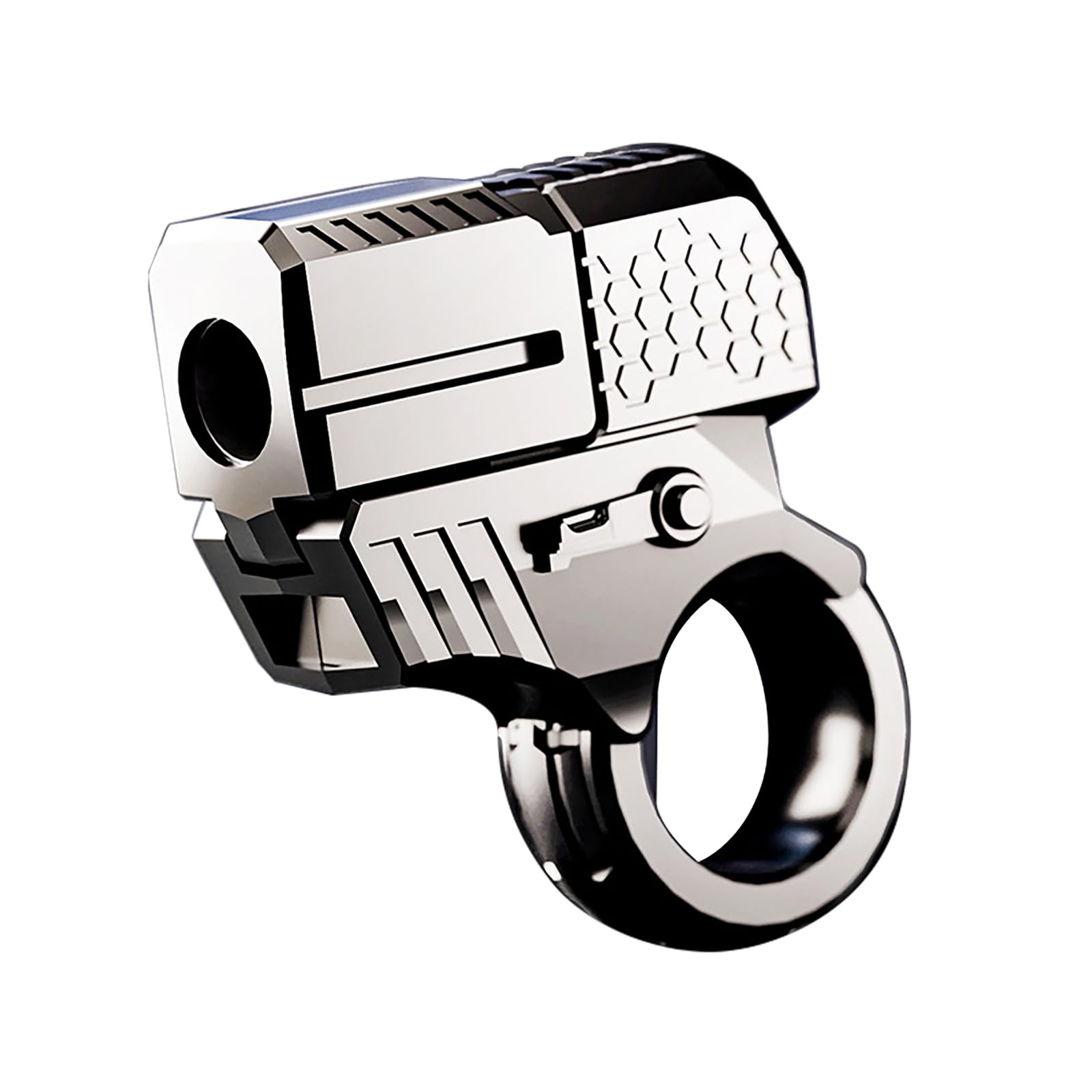 in Lega Giocattolo Antistress Multifunzione, Creativo Pistole A Proiettile Morbide +20 Proiettile Morbido Mini edc alla Moda, Giocattoli Antistress Decompressione (B)