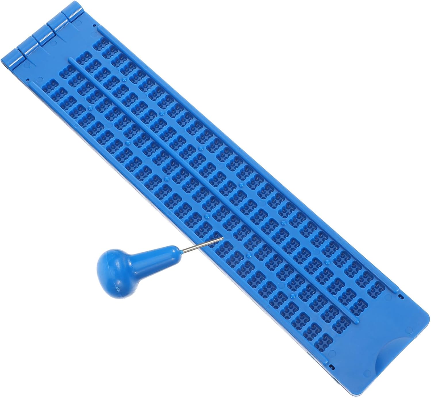 FOMIYES 3sets Braille Writing Board Set Stylus Reusable Plastic for Blind Learning Portable Braille Kit for Outdoor Use Tactile Writing Aid for Visually Impaired