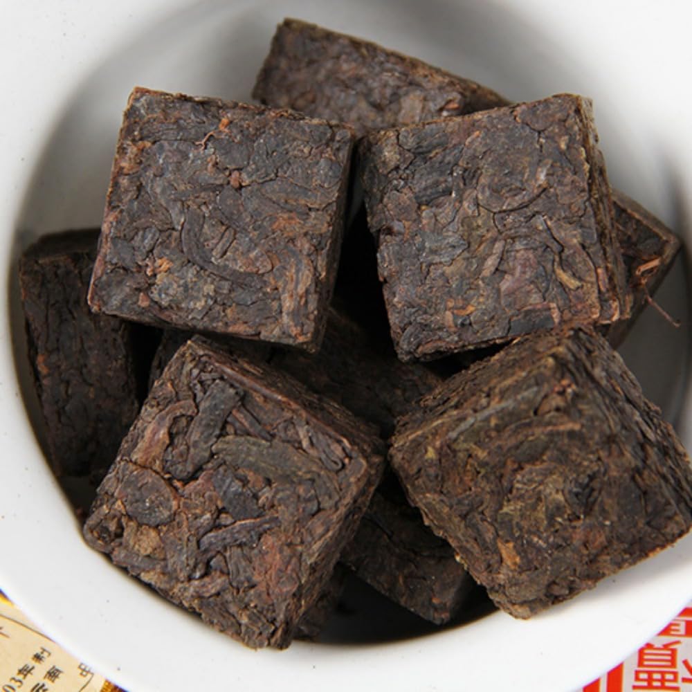 Dojrzała Herbata Pu'er Cegła 250g Pudełko Czarna Puerh