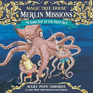 Dark Day in the Deep Sea Audiolibro Por Mary Pope Osborne arte de portada