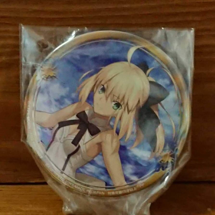 Fate FGO ぷちサバ缶バッジ アルトリア リリィ Fate FGO ぷちサバ缶