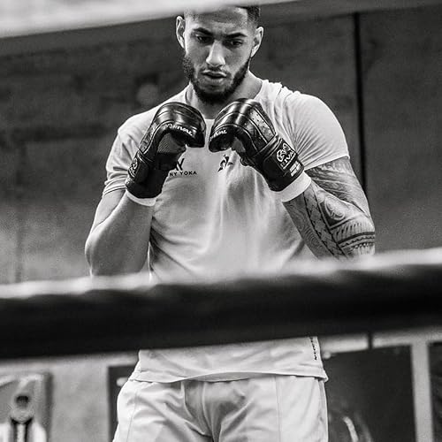 Miniatura 4 de RIVAL Guantes de boxeo RB5, sensación de perforación, entrenamiento de resistencia cero para activar músculos de contracción rápida