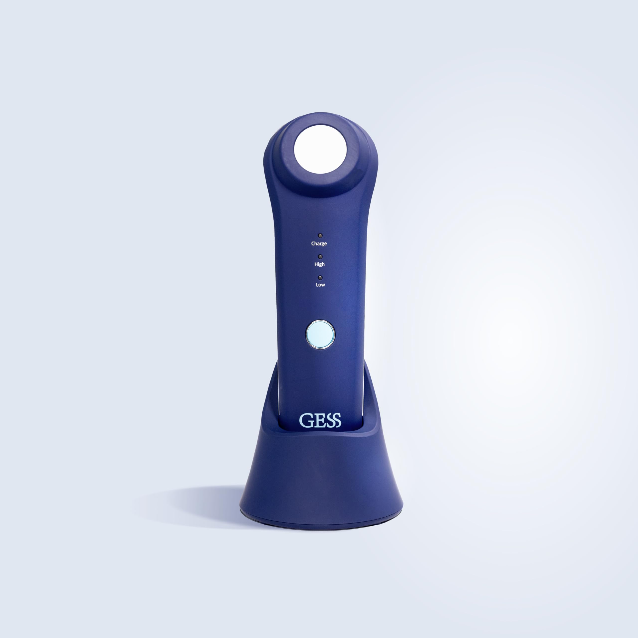 GESS Plasma Energy - Massaggiatore al plasma a freddo con piastra in ceramica, per la cura della pelle del viso, ad alta frequenza per acne, per pelli sensibili