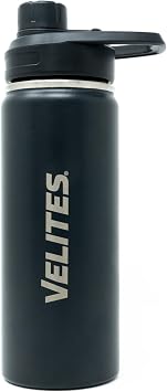 Velites Stainless Steel Thermal Bottle, Double Wall 500 ml, Black
