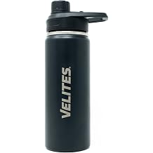 Velites Stainless Steel Thermal Bottle, Double Wall 500 ml, Black