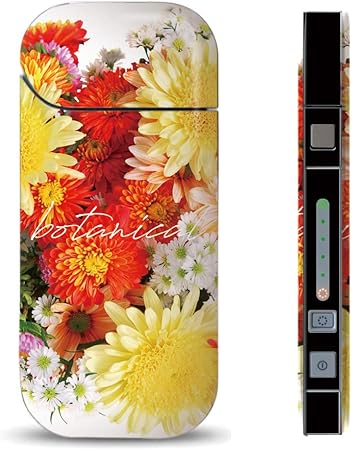 Amazon Iqos スキンシール Iqos専用 海外 デザイン 花柄 フラワー ボタニカル パイナップル ローズ バラ ボーダー Iqos アイコス 表 裏 側面 全面対応 ノーブランド品 スキンシール