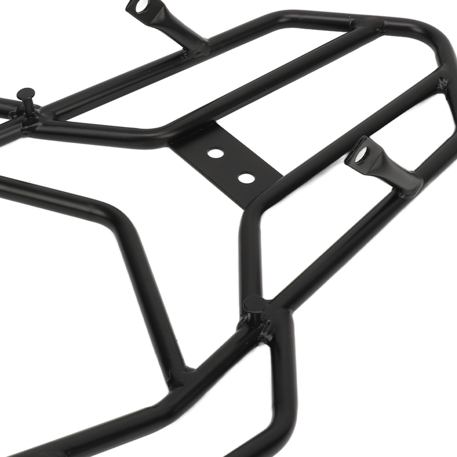 Motorrad-Gepäckträger, ABS, Metall, Schlicht, Motorradzubehör für CRF300L CRF300 CRF250L CRF250 Schwarz