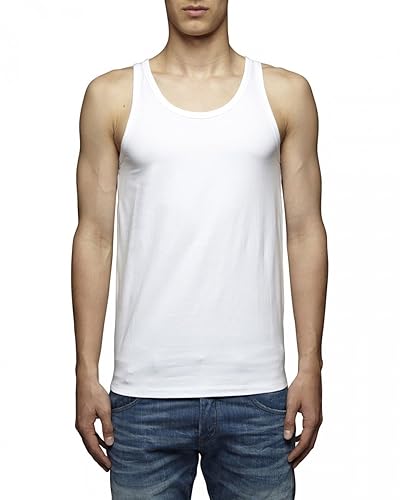 Jack & Jones Men's Tanktop Medium White