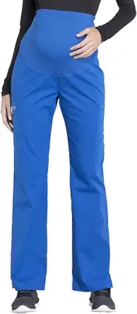 Cherokee Maternity Scrub Pants for Women, Workwear Professionals Soft Stretch WW220