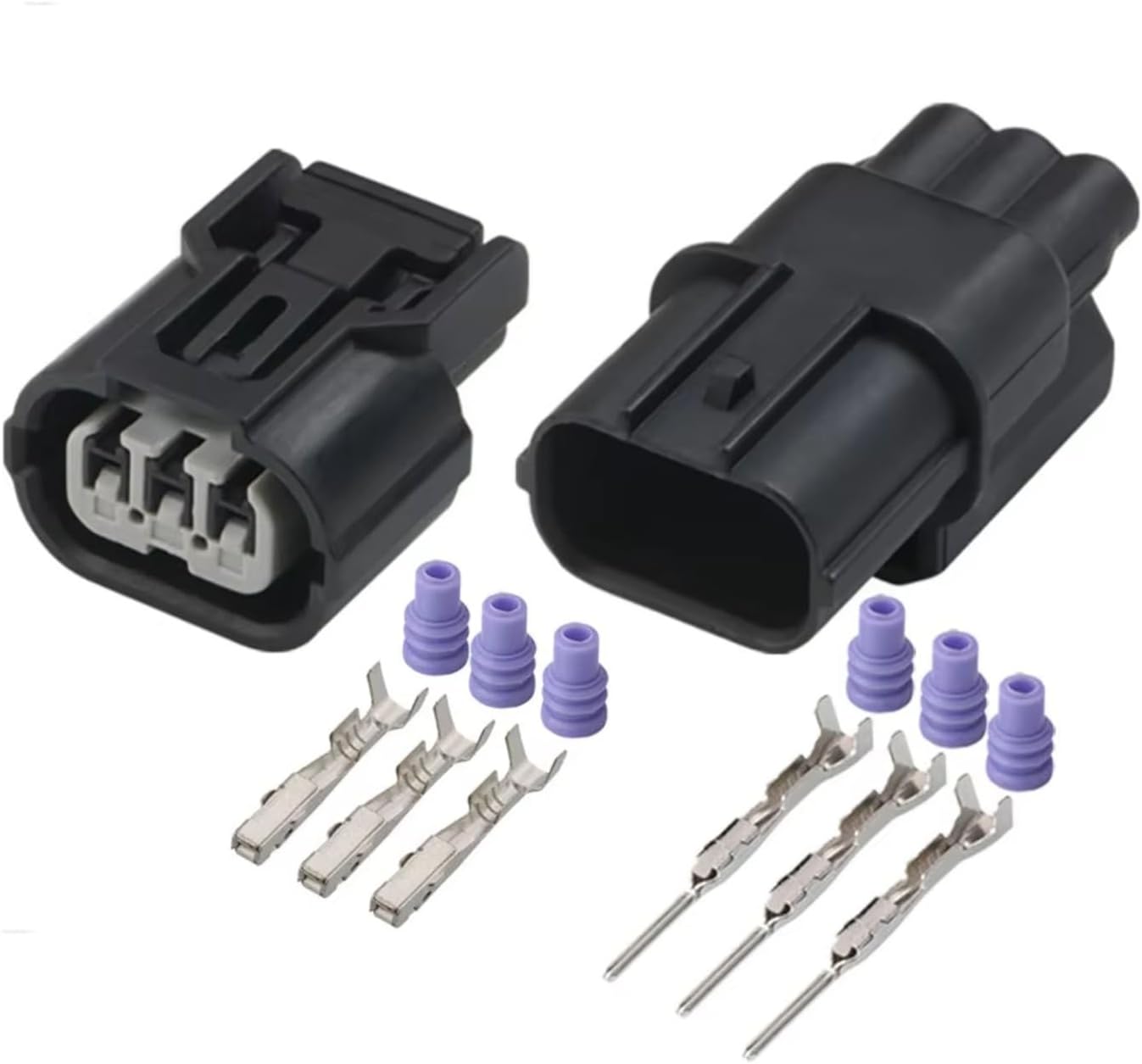 Ignition Coil Connector Harness For Civic For CR-V 6188-4739 6189-0887 3 Pin Waterproof Car Connector Auto Ignition Coil Plug Light Socket