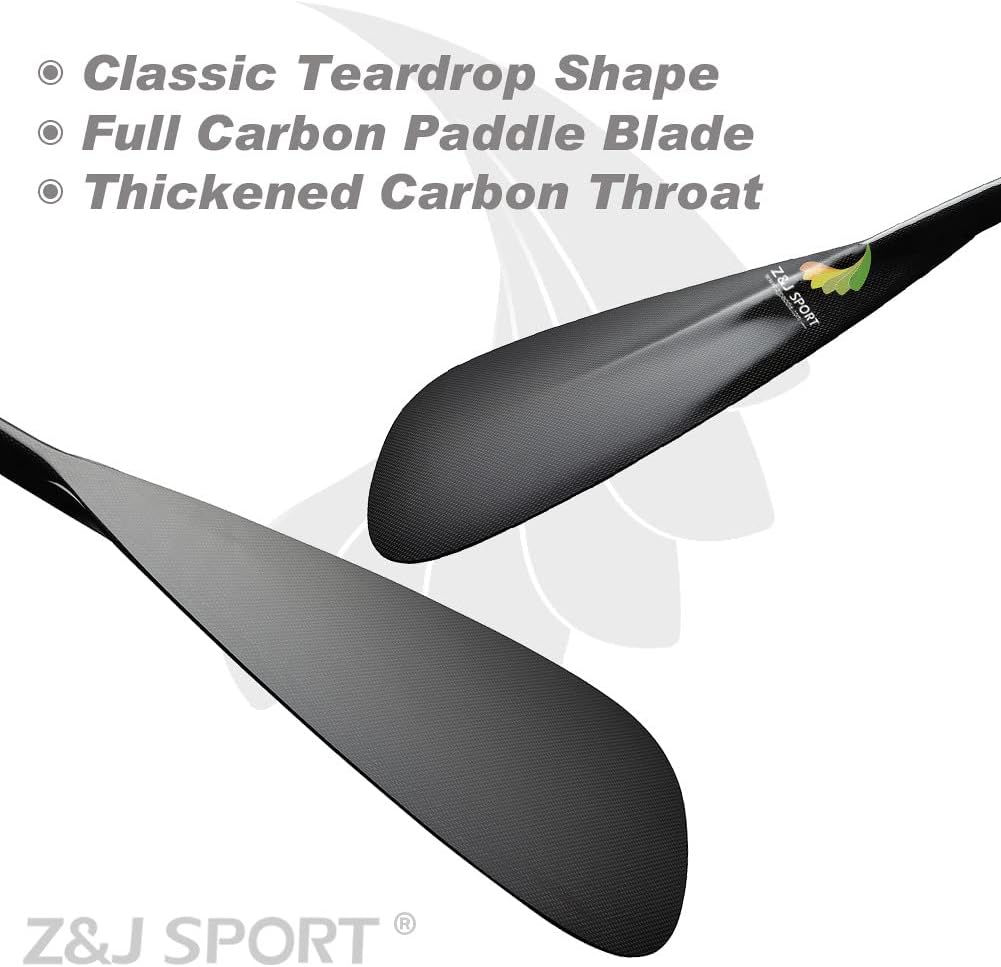 Z&J SPORT Outrigger Canoe Steering Paddle OC Paddle for Steering Outrigger Canoe