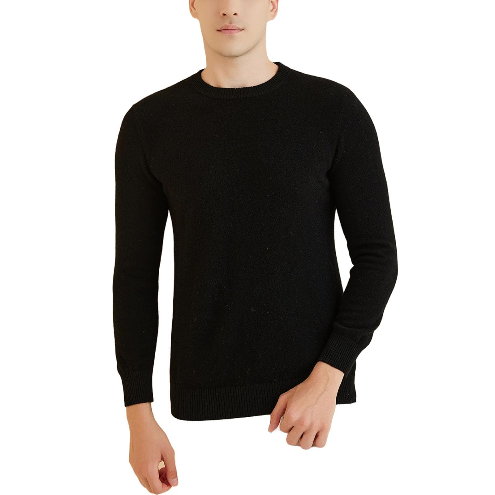 Maglione per gli uomini Maglioni in Maglia di Lana Inverno Caldo Manica Lunga Pullover Maschio Jumper Abbigliamento