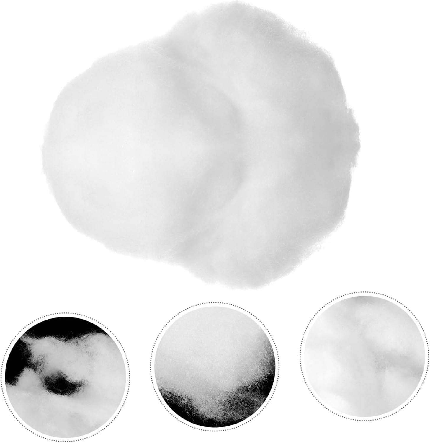 2bags Christmas Snow Blanket Fluffy Artificial Snow Snowflake Decorations for Party Christmas Tree