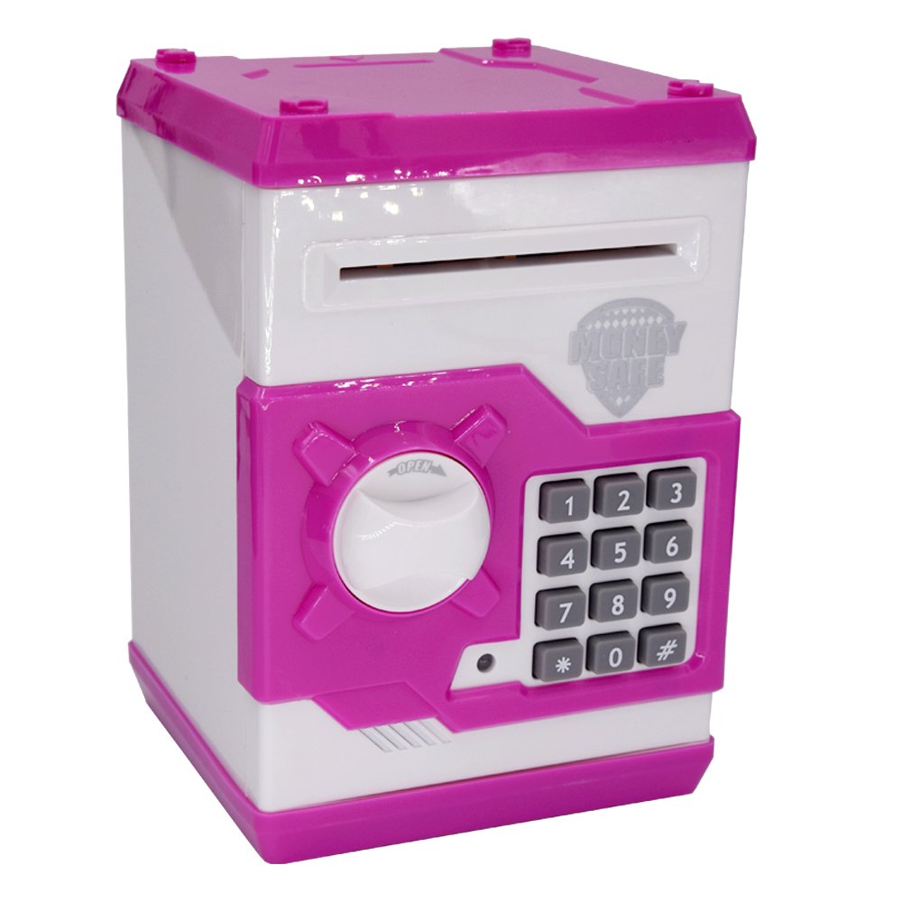 Mini ATM Electronic Coin Bank Coin Box 