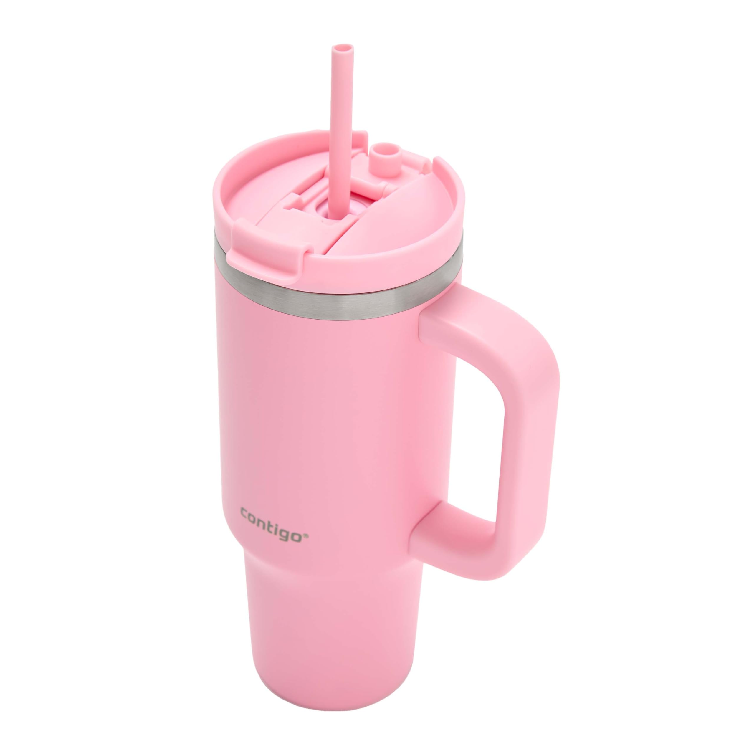 Contigo Streeterville Tumbler with Handle & Straw | 29h Cold | 880 ml