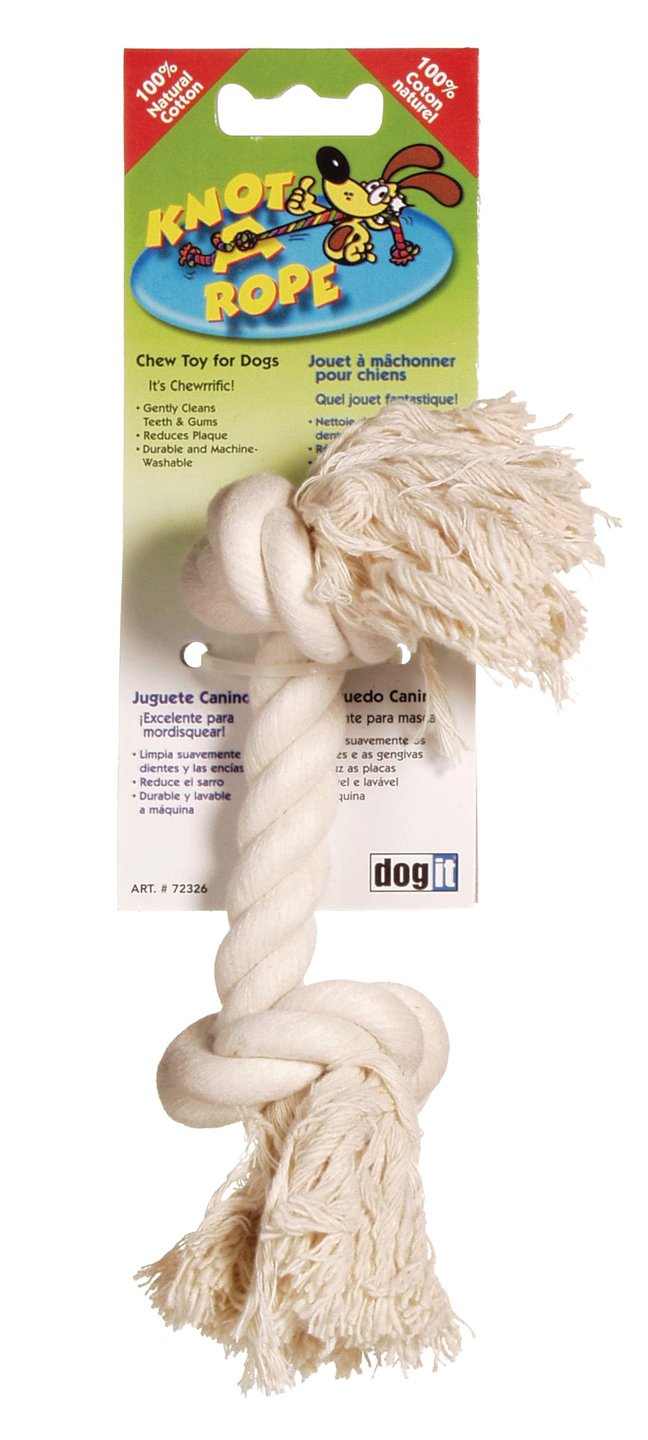 Snapklik.com : Dogit Knot-A-Rope Bone