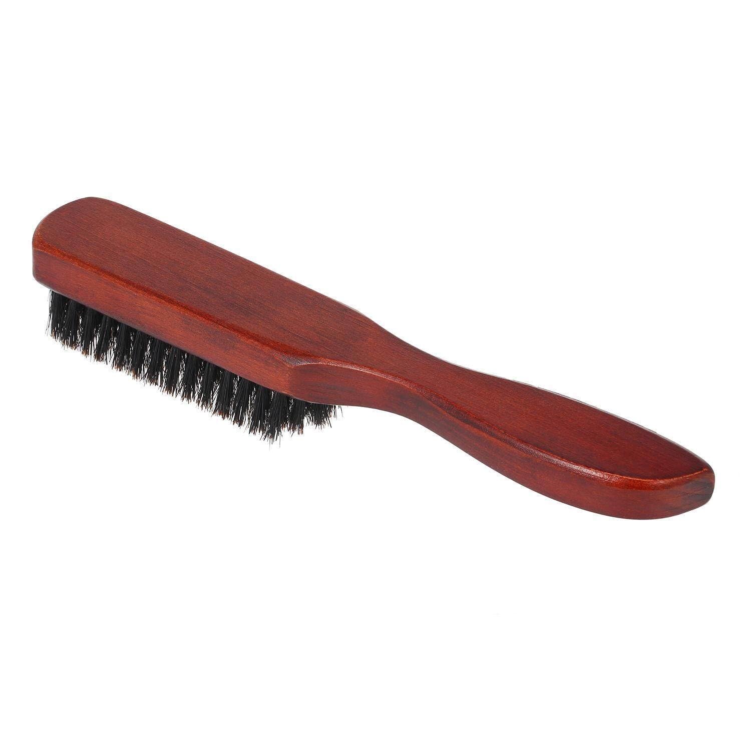Spazzola per capelli con setole dense spazzole per capelli per donne spazzole da barba per uomini spazzola da massaggio manico in legno per capelli sottili naturali morbidi e fini (10 pezzi)