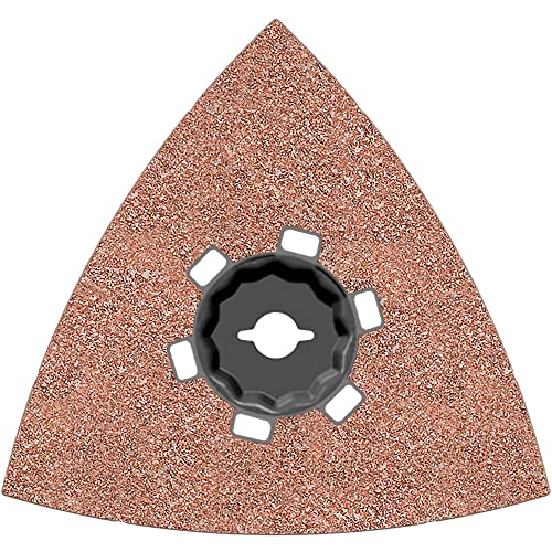 Bosch Professional Schleifplatte MAVZ 116 RT2 Carbide-RIFF (Starlock, Körnung 20, Ø 116 mm, Zubehör Multifunktionswerkzeug)