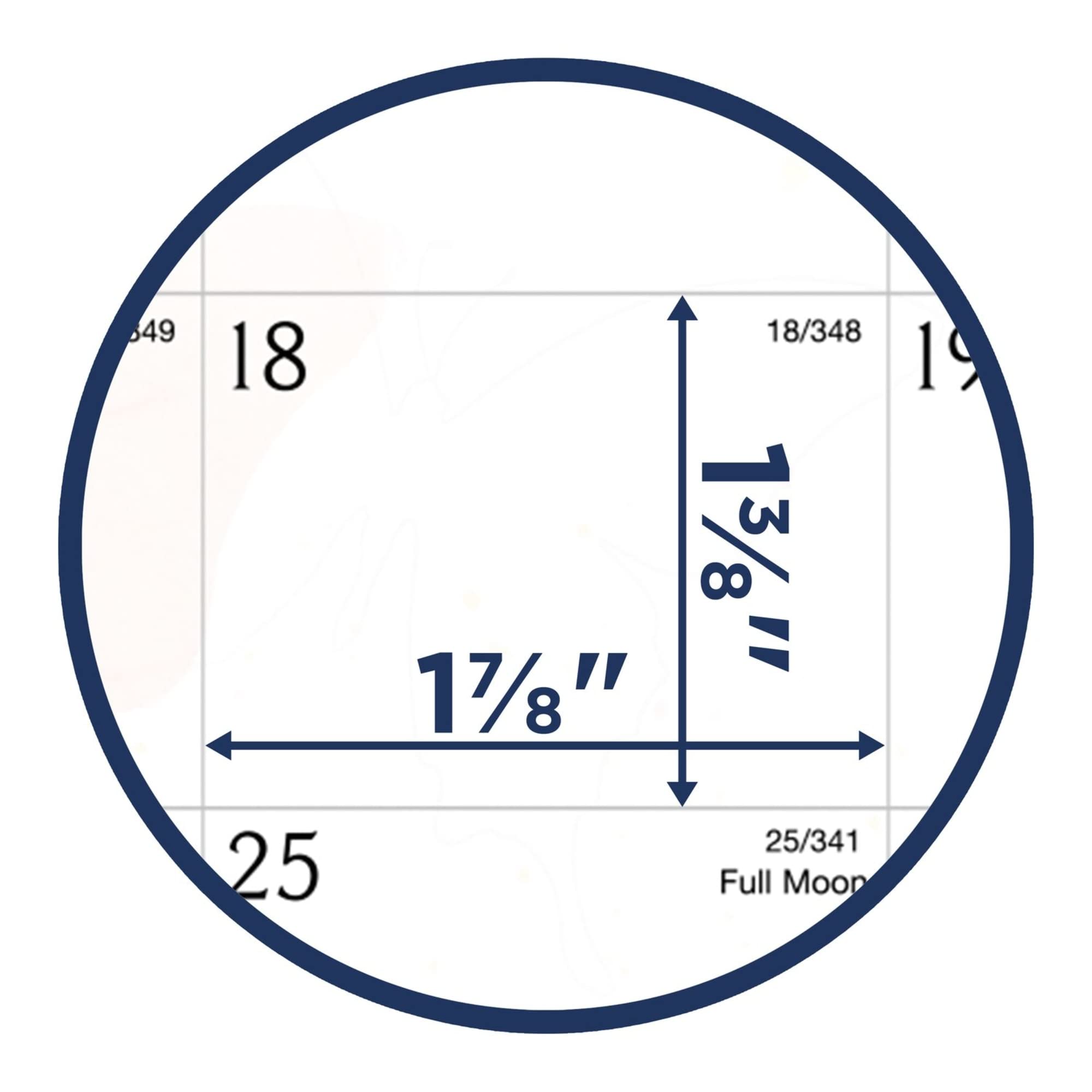 AT-A-GLANCE® Monats-Schreibtischunterlage für 2024, Aquarellfarben, 44,5 x 27,9 cm, 100 % recycelt, Januar bis Dezember 2024, SK91-70