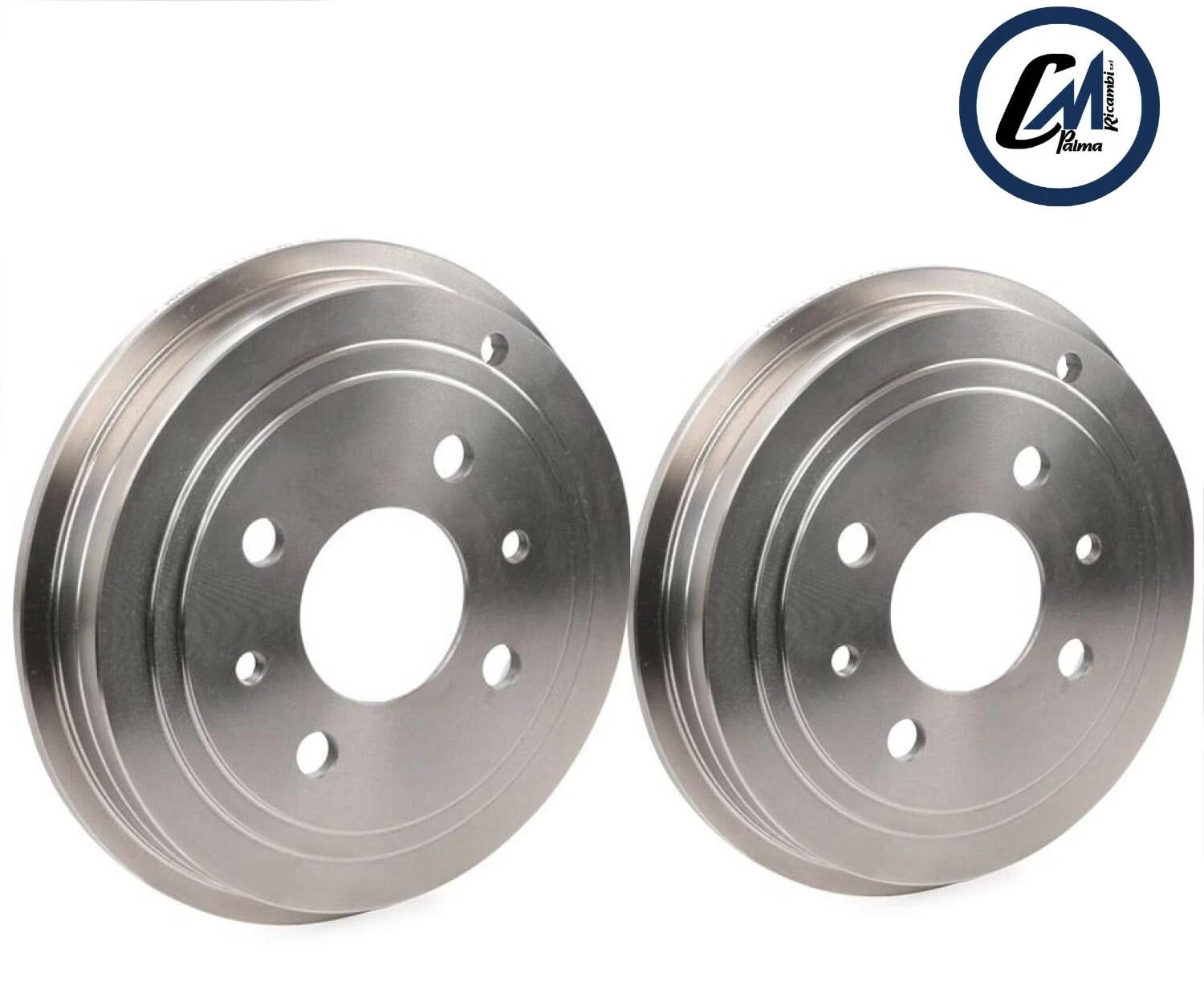 KIT COPPIA 2 TAMBURI FRENO POSTERIORI PER YPSILON E PANDA 169