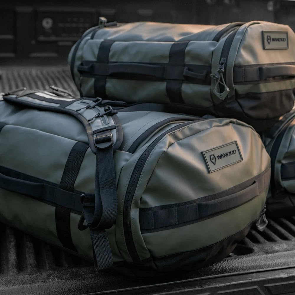 WANDRD CARRYALL 60L Uyuni Purple - Perfect Travel Essentials Duffel Bag: Versatile for Traveling, Ideal Vacation & Everyday Use