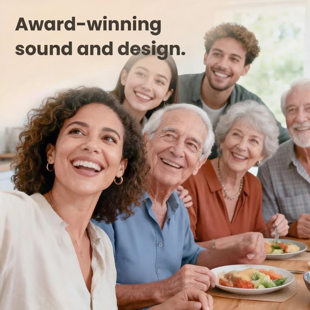 OTC Rechargeable Digital Hearing Aids for Seniors Adults | In-Ear Discreet Design, No Bluetooth Needed, Automatic Noise Cancellation, 6 Volume Levels, 4 Scene Modes, 60H Long Battery