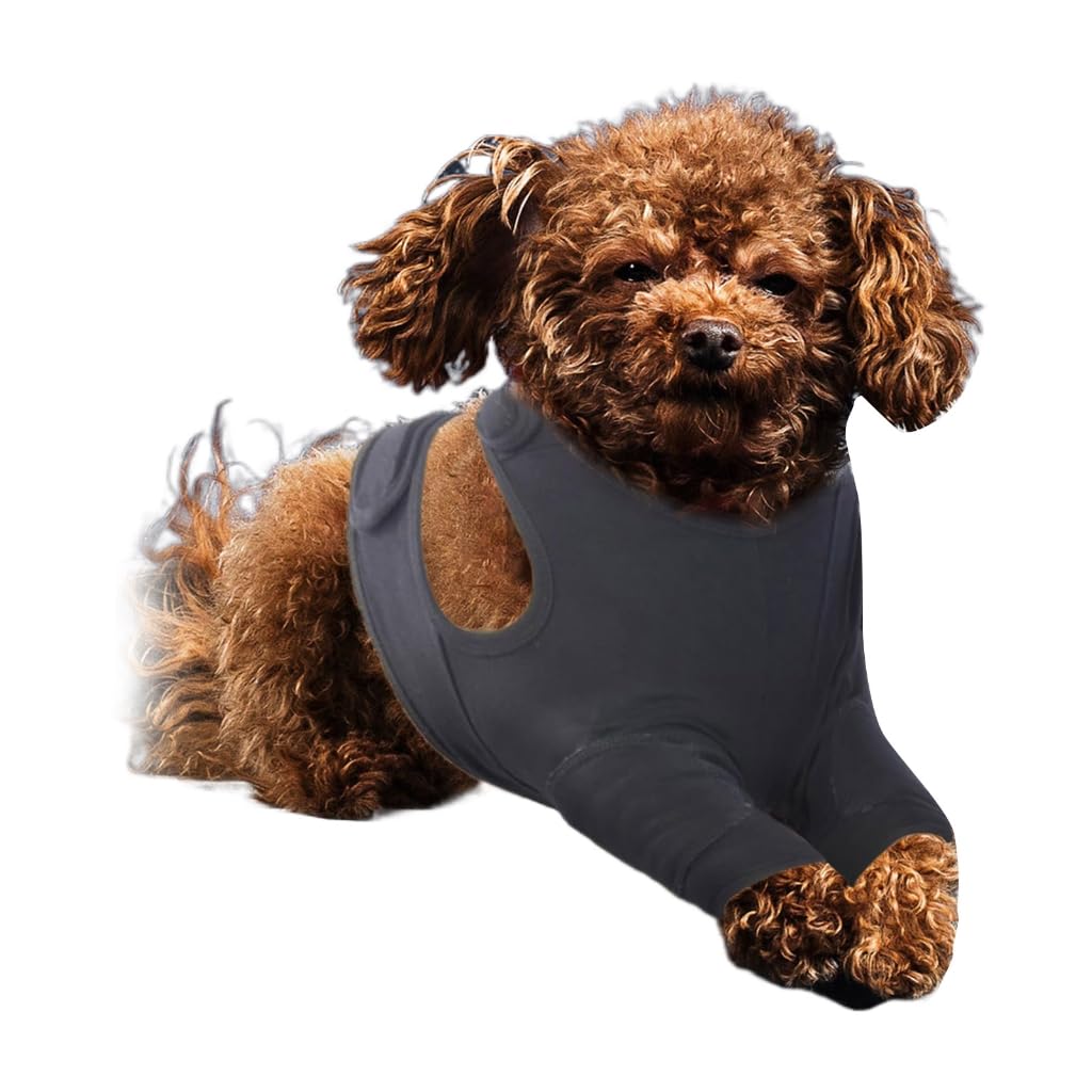 REDYY Brace Sleeve,Adjustable Dog Legs Sleeve Prevents Wounds and Provide Warmth for Recovery Against Licking Assists in Healing Brace