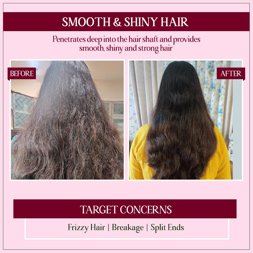 TYC-Trust Your Choice Hair Strengthening Keratin Mask for Dry Damaged Frizzy Hair Repair with Red Algae and Plant Keratin Provides Deep Conditioning Quantity - 200 ML (Pack of 1) 1