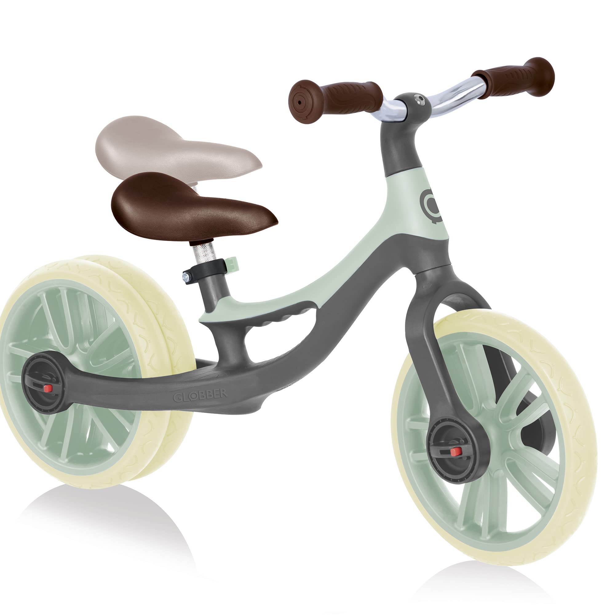 Globber Go Bike Elite Duo, Draisiana Giovani Unisex, Verde Menta