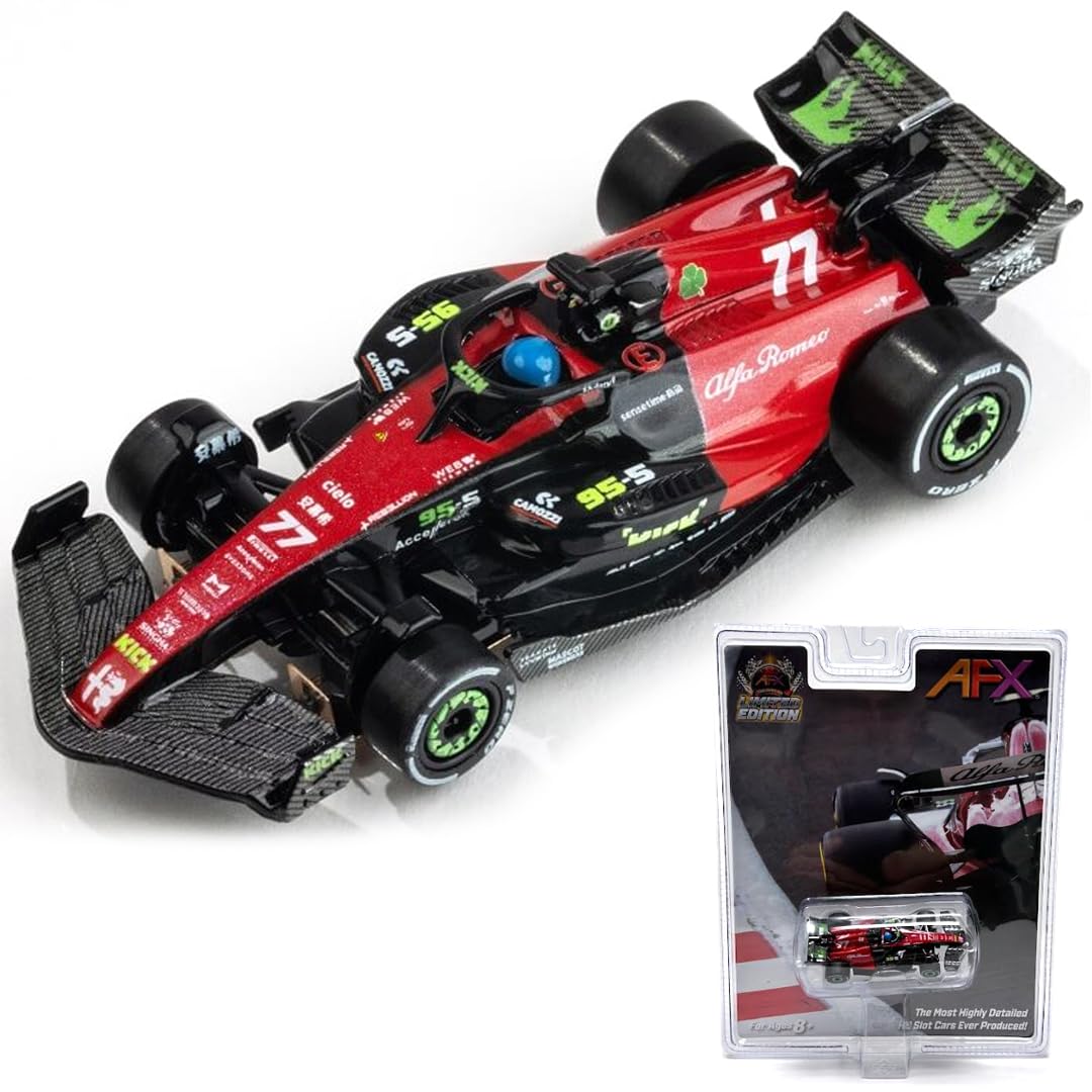 Amazon.com: AFX 22081 Alfa Romeo F1 Spa Valtteri Bottas HO Slot