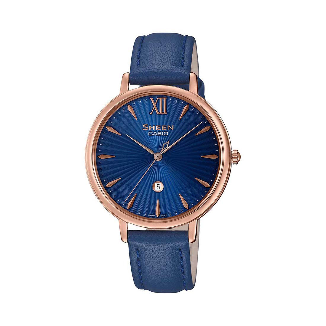 Casio SHEEN Analog Blue Dial Womens Watch - SHE-4534PGL-2AUDF(SH222) (B08D8FZHBT) Amazon Price History, Amazon Price Tracker