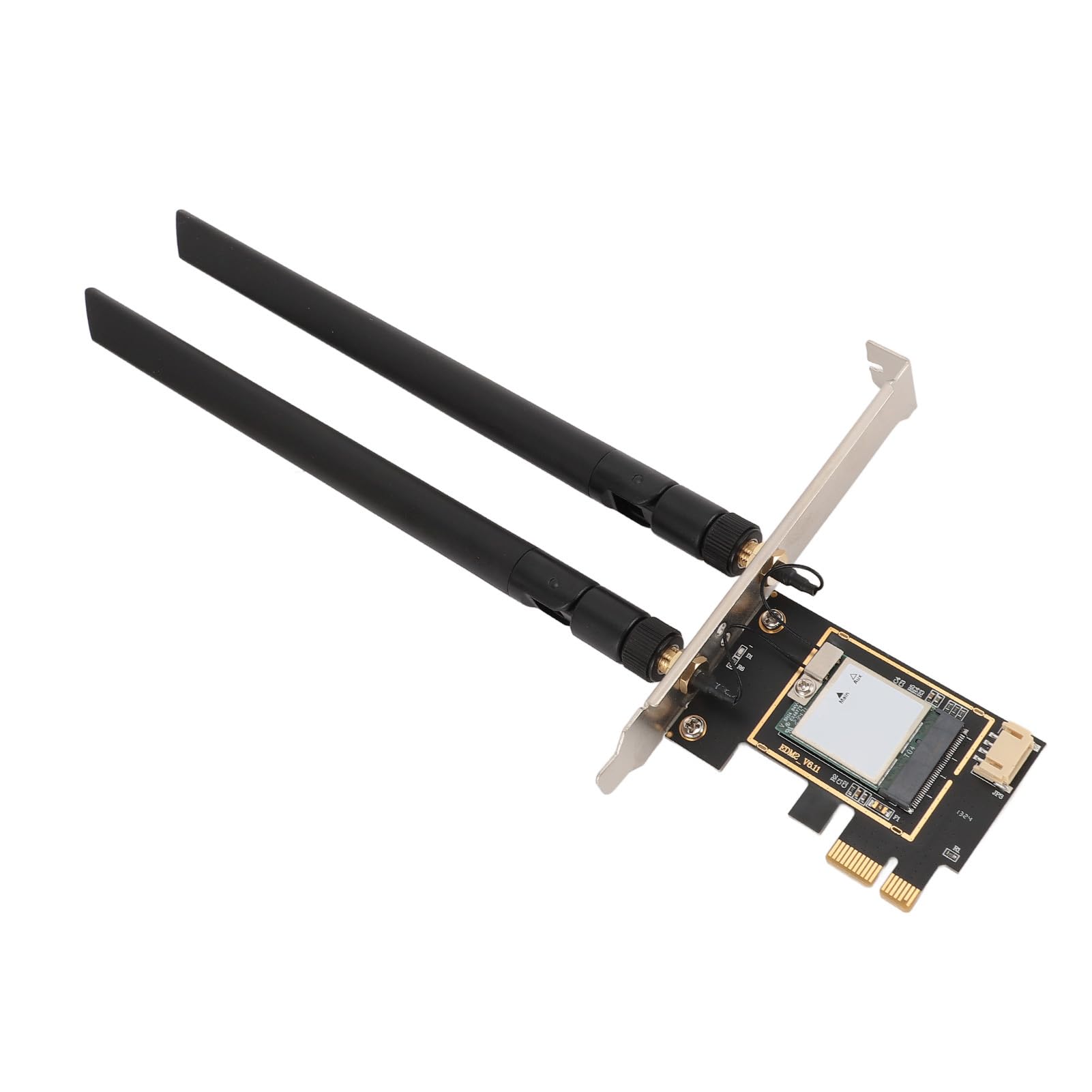 Cocoarm MT7925 Carte Réseau WiFi 6E, 5400Mbps PCIEx1