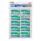 Max Stapler for Handy Type No. 10-1M No. 10 10 Pieces