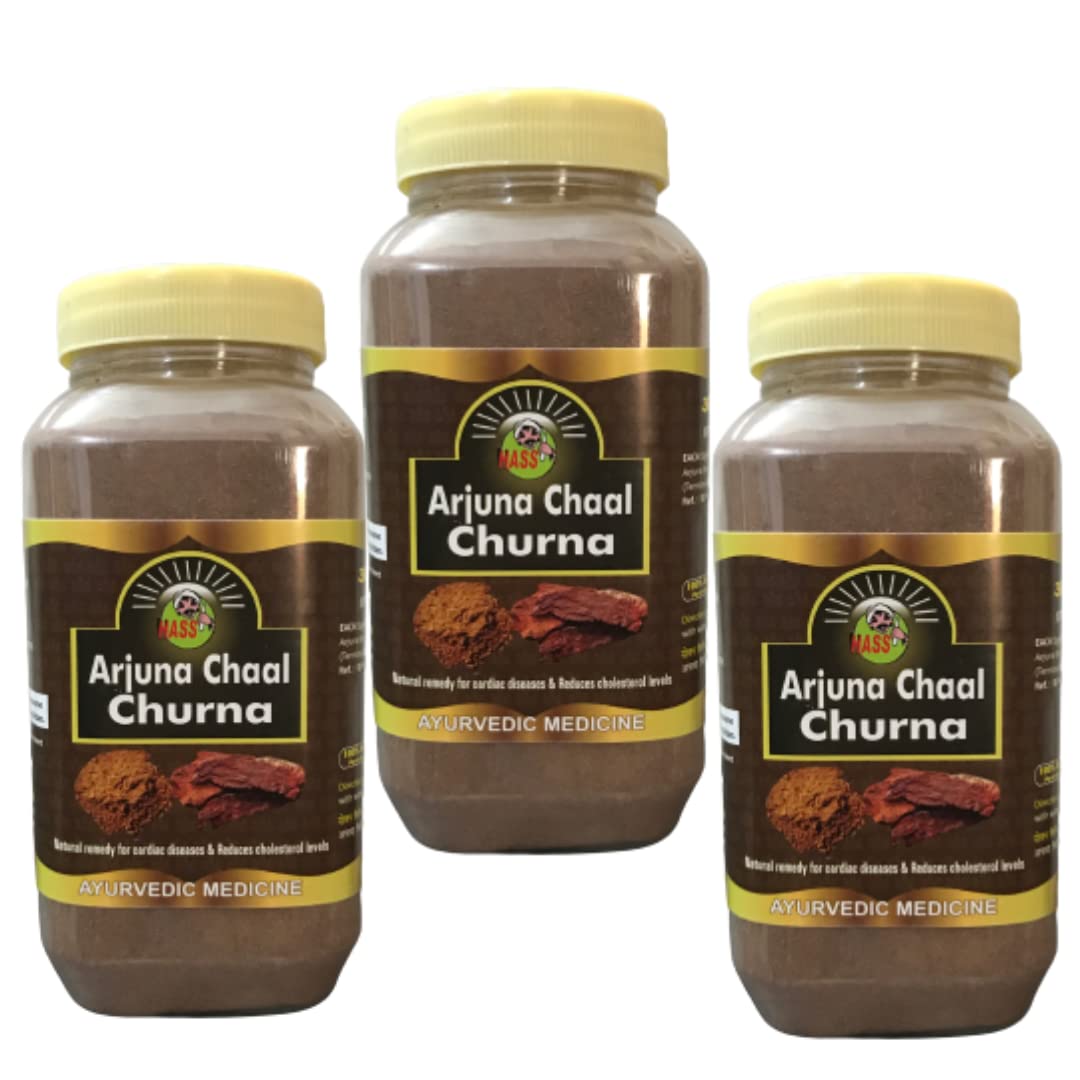 Hass Arjuna Bark Powder Organic, Arjun ki Chaal Powder, Terminalia Arjuna, For Complete Heat Care, Maintain Healthy Heart, Mantains Blood Sugar Level 750 g (250 g each x 3) (B09YVKKSBP) Amazon Price History, Amazon Price Tracker