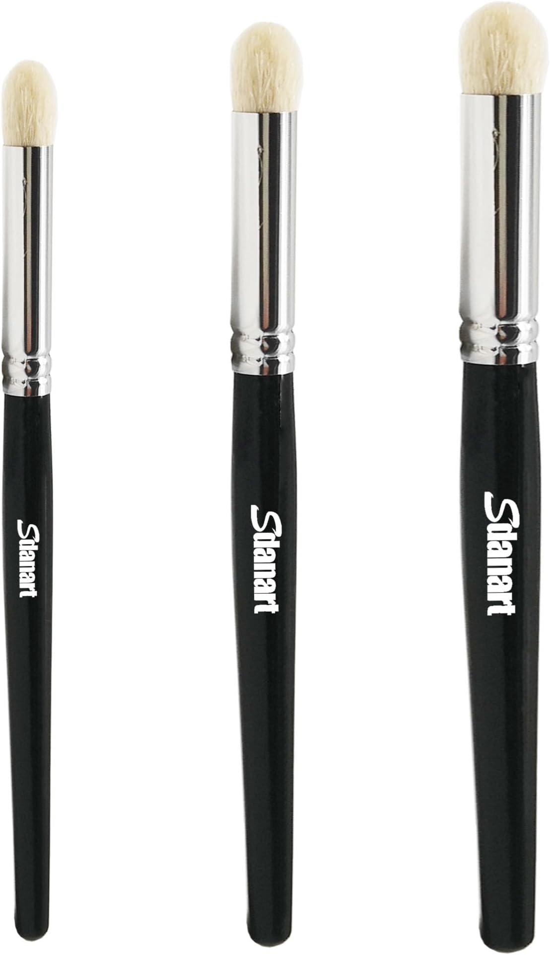 Sdanart Drybrush Set Hobby Drybrush Paint Brush,Detail Paint Brush Set,3 pcs Professional Art and Advanced Acrylic Paint Brushes for Tabletop&Wargames Miniature Watercolor Oil Painting,Model