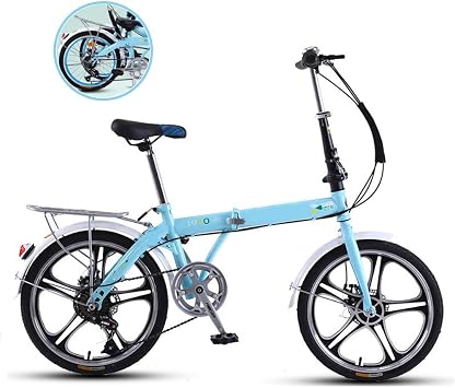 The folding bike can be installed anywhere, can be folded freely for 8 seconds, easy to fold and stop with the easy operation of the disc brake in just 3 steps