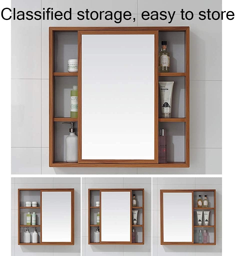 GArcan Gabinete con Espejo para baño, botiquines, gabinete para baño, Espejo para Colgar en la paRot, gabinete con Espejo para el hogar, gabinete de Almacenamiento, Espejo para baño, para Colgar en