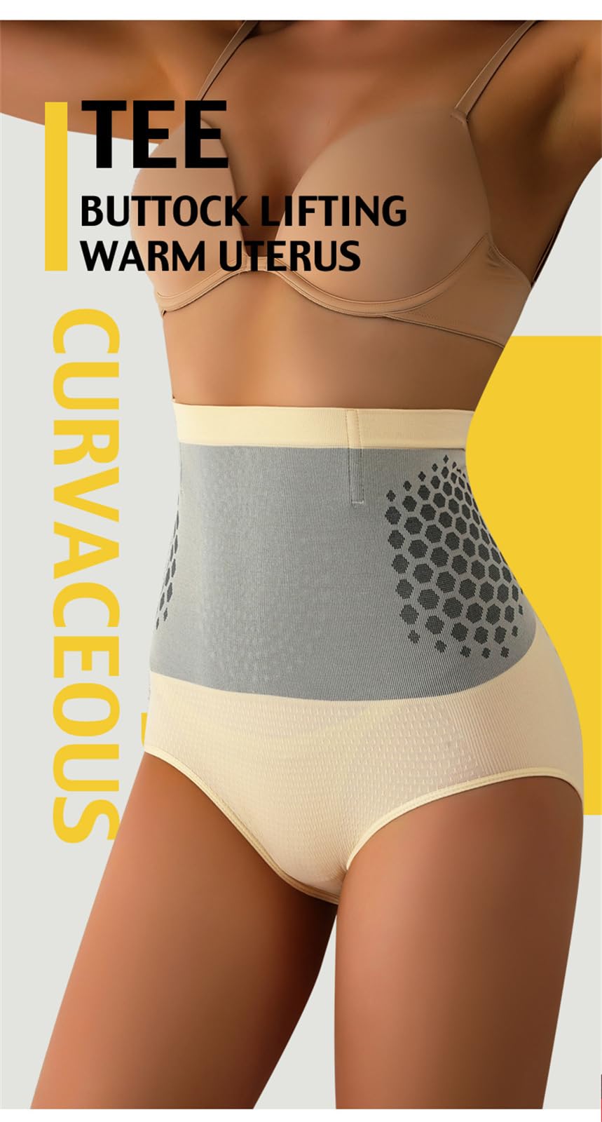 Fat Burning Shorts, Thermogenic Fat Burning Sculpting Shorts, Yoga Pants for Women — view 2