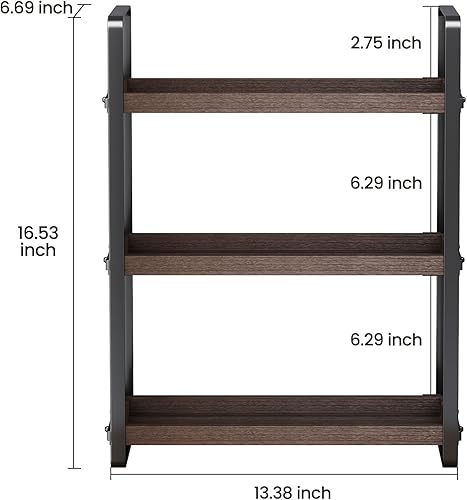 Miniatura 9 de Bandeja de encimera de baño, bandeja de cosméticos, organizador de cosméticos, organizador de baño, soporte de mostrador de baño, estante de