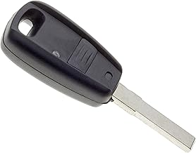 JONGO - Black Key Shell with Blade Compatible with Fiat Doblo (2000-2009) and Punto (2000-2006) | Key Cover Plip Car Van Remote Control 1 Button