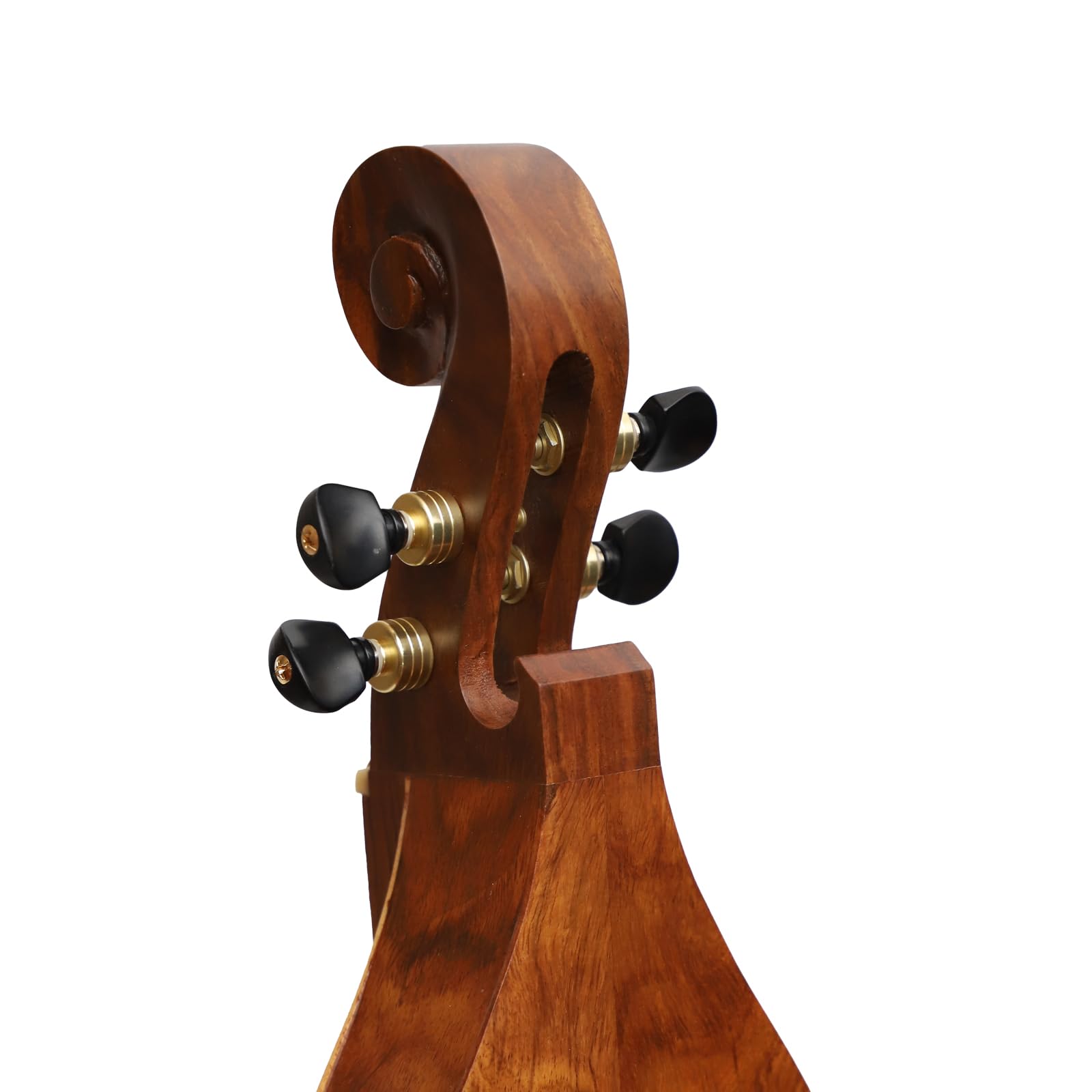 4 Saiten BergduLCIMER F-Loch Rosenholz