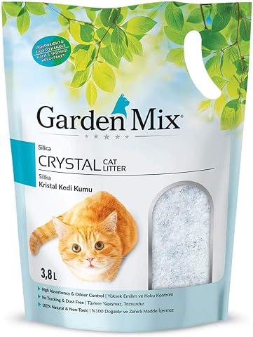 GARDEN MIX Gardenmıx Silica Jel Kedi Kumu 1-8 mm 3.8 lt.
